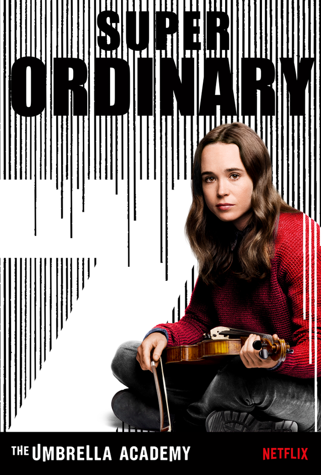 Illustration for article titled Netflix opens up The Umbrella Academy with a new look at Ellen Page and her super-siblings